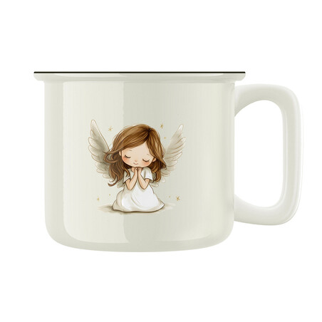 Keramický retro hrnek "Andělíček"