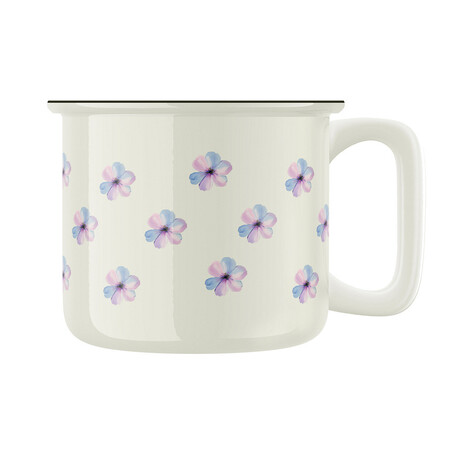 Keramický retro hrnek "Maceškový hrnek"