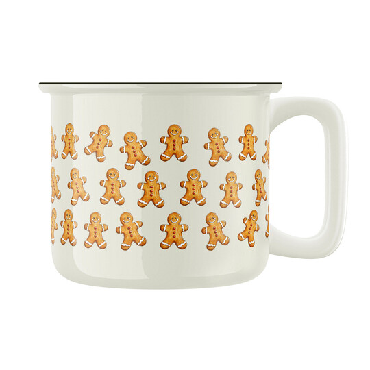 Keramický retro hrnek "Perníčky"