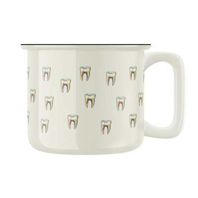 Keramický retro hrnek "Pro zoubkové víly"