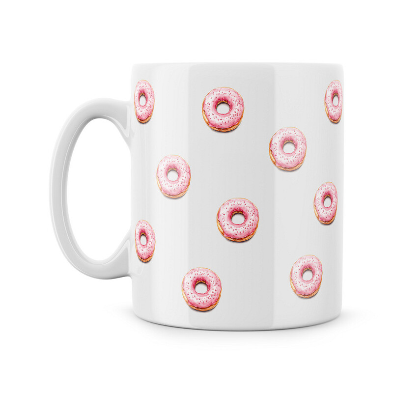 Hrnek "Růžové donuty"