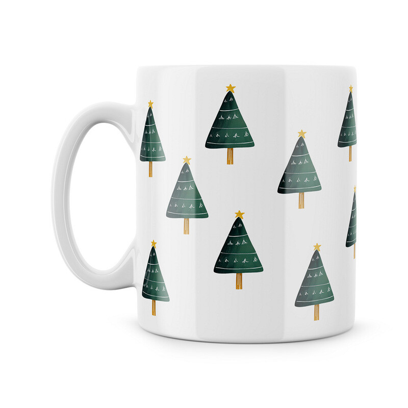 Hrnek "Vánoční stromky"