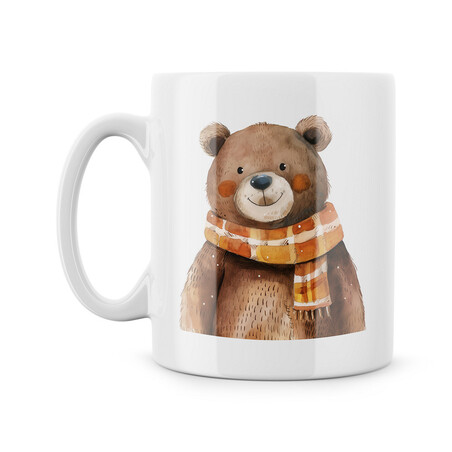 Hrnek "Medvídek s šálou"