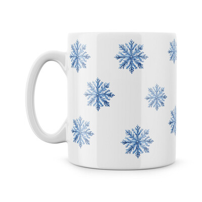 Hrnek " Sněhové vločky"