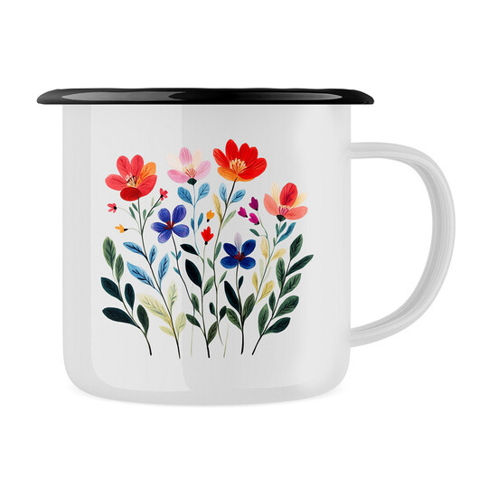 Plecháček "Boho květiny"