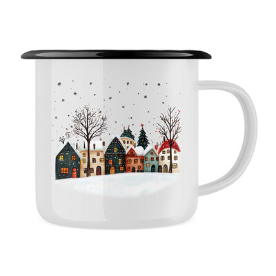 Plecháček "Vánoční městečko"