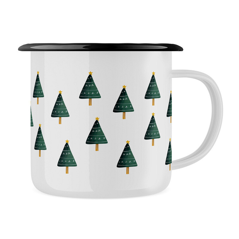 Plecháček "Vánoční stromky"