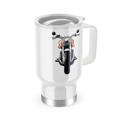 Termohrnek s uchem "Motorka"