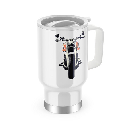 Termohrnek s uchem "Motorka"