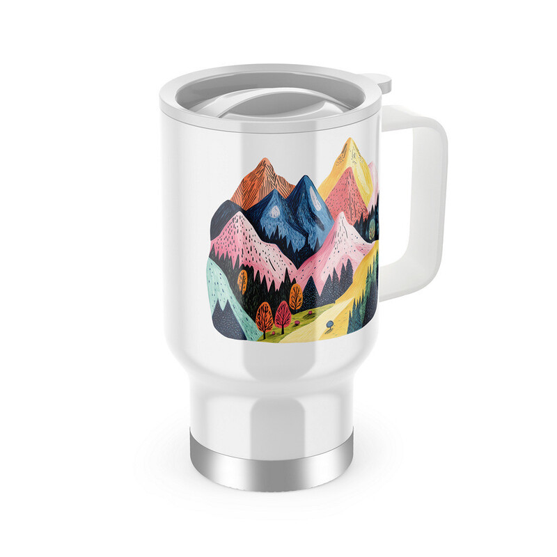 Termohrnek s uchem "Hory"