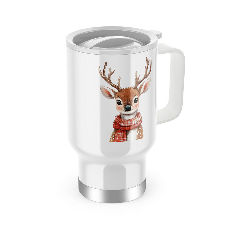 Termohrnek s uchem "Vánoční sob"