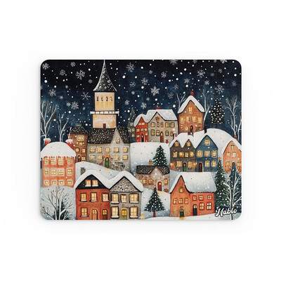 Podložka pod myš "Vánoce jako malované"