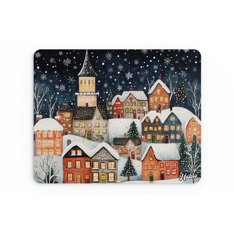 Podložka pod myš "Vánoce jako malované"