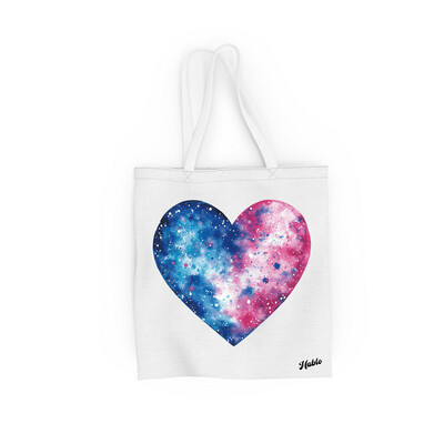 Bavlněná taška "Srdce"