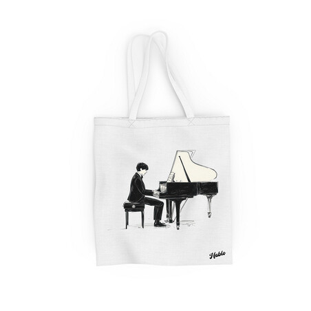Bavlněná taška "Pianista"