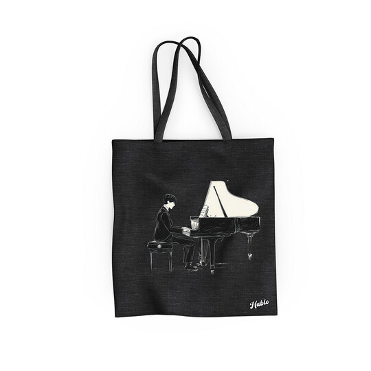 Bavlněná taška "Pianista"