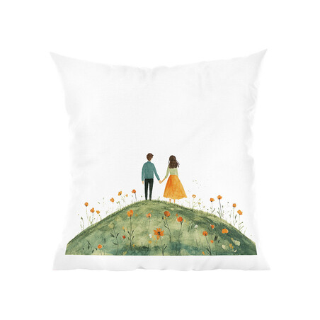 Polštář "Láska na kopci"