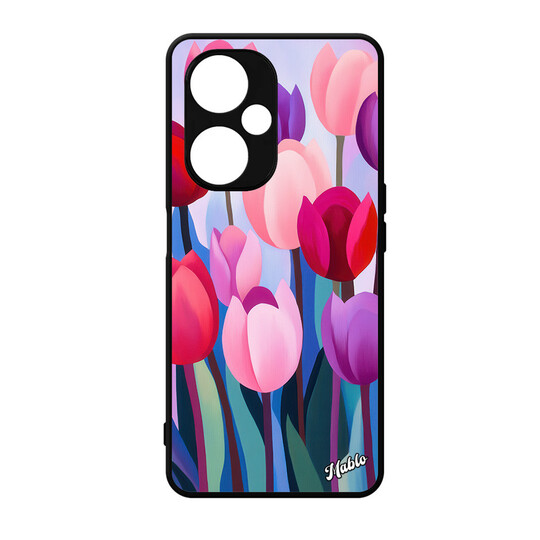 Kryt na OnePlus "Tulipány"