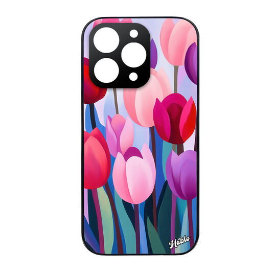 Kryt na iPhone "Tulipány"