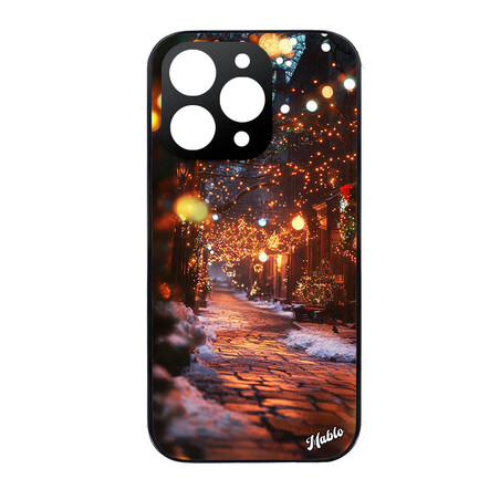 Kryt na iPhone "Vánoční osvětlení"