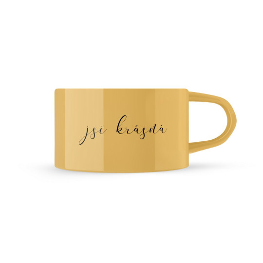 Hrnek makronka s vlastním jménem