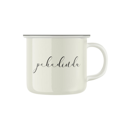 Keramický retro hrnek "pohodinda"