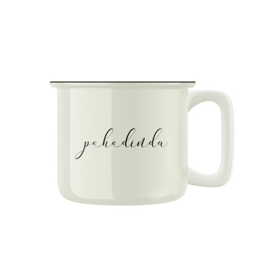 Keramický retro hrnek "pohodinda"