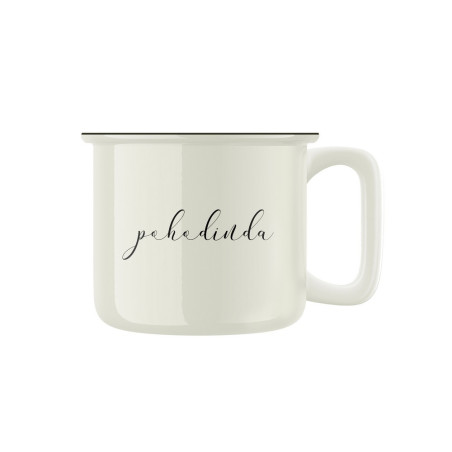 Keramický retro hrnek "pohodinda"