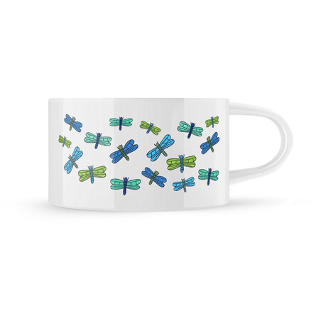 Hrnek makronka "Vážky"