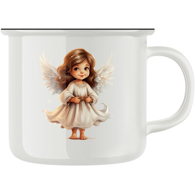 Keramický retro hrnek "Andílek"