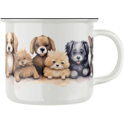 Keramický retro hrnek "Hafani"