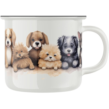 Keramický retro hrnek "Hafani"