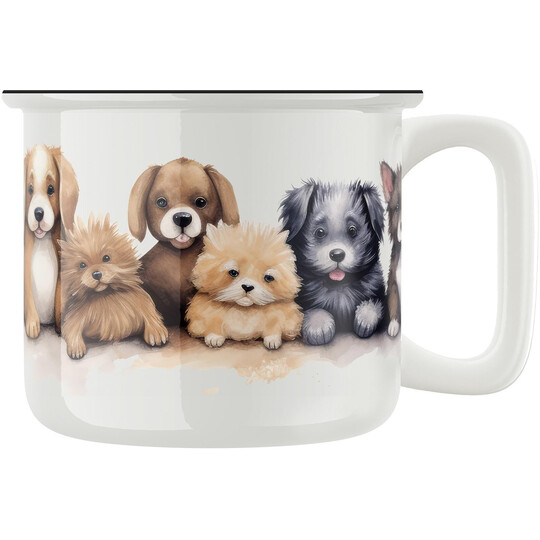 Keramický retro hrnek "Hafani"