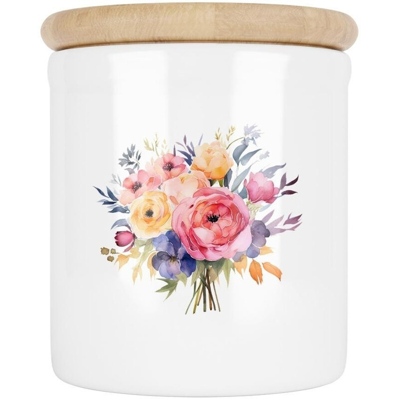 Dóza do kuchyně "Vintage květiny"