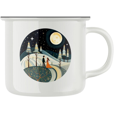 Keramický retro hrnek "Láska"