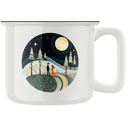 Keramický retro hrnek "Láska"