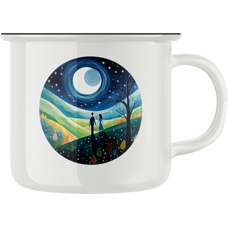 Keramický retro hrnek "Láska"