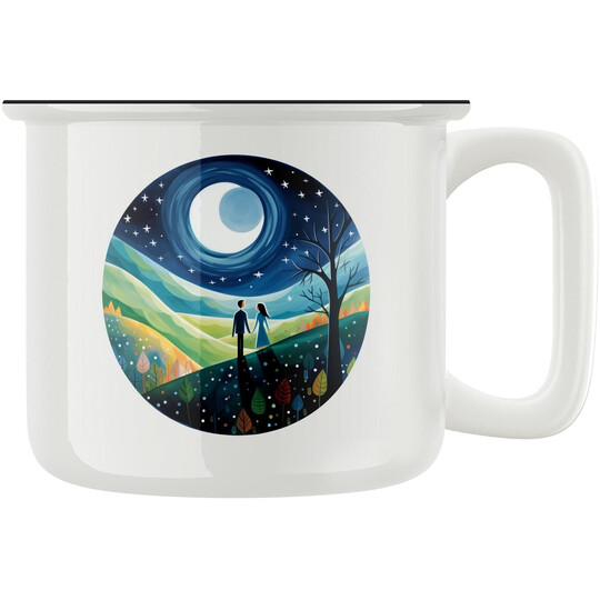 Keramický retro hrnek "Láska"