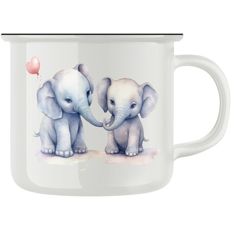 Keramický retro hrnek "Mateřská láska"