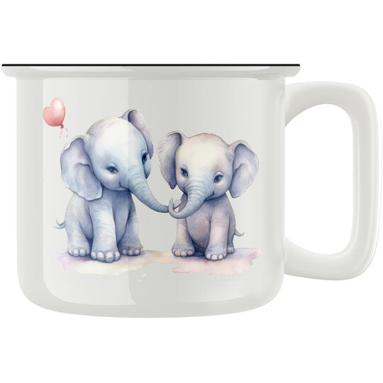 Keramický retro hrnek "Mateřská láska"