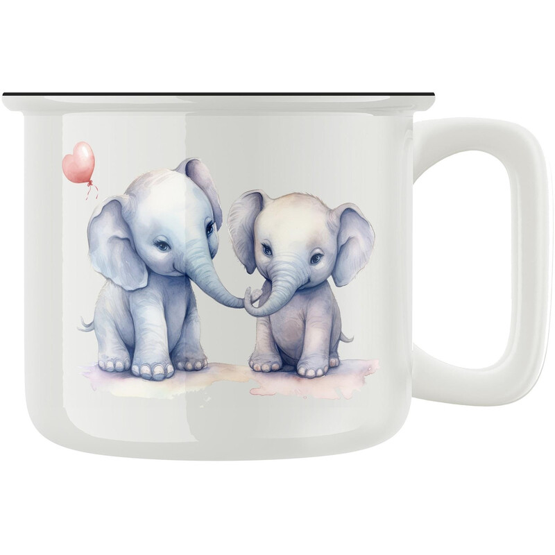 Keramický retro hrnek "Mateřská láska"