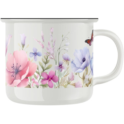 Keramický retro hrnek "Něžný hrnek"