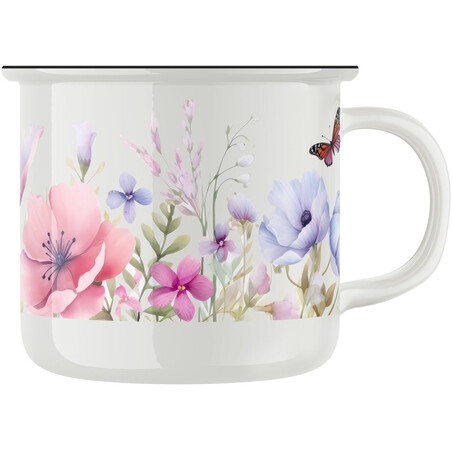 Keramický retro hrnek "Něžný hrnek"