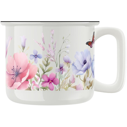 Keramický retro hrnek "Něžný hrnek"