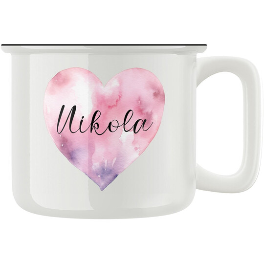 Keramický retro hrnek "Podle jména"