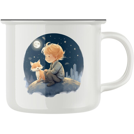 Keramický retro hrnek "Přátelství"