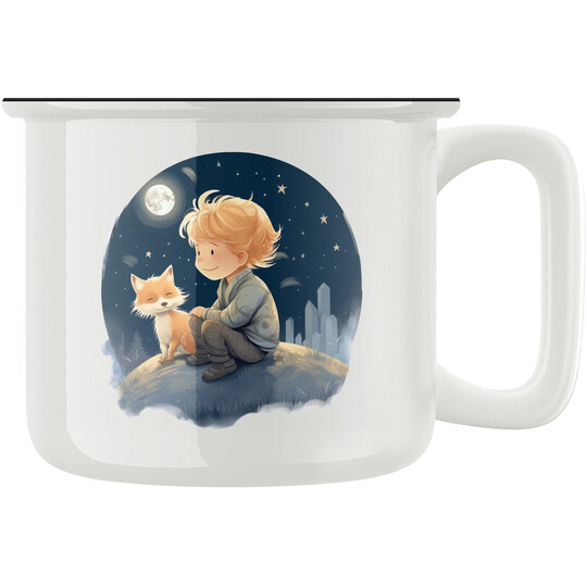 Keramický retro hrnek "Přátelství"