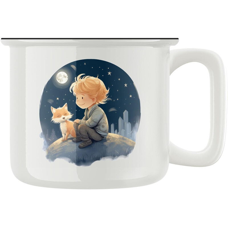 Keramický retro hrnek "Přátelství"